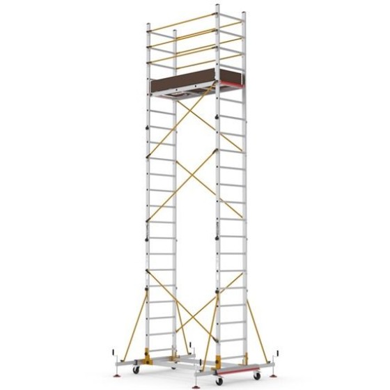 Aluminium Telescopic Scaffolding for Maintenance, Telescopic Aluminium Scaffold