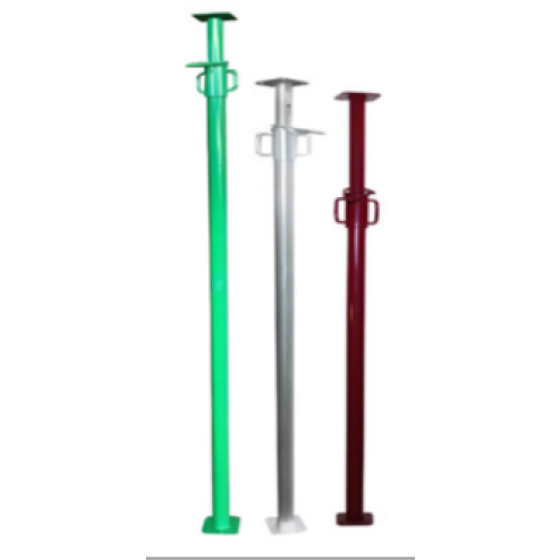 48/60 spray‑coated adjustable steel support